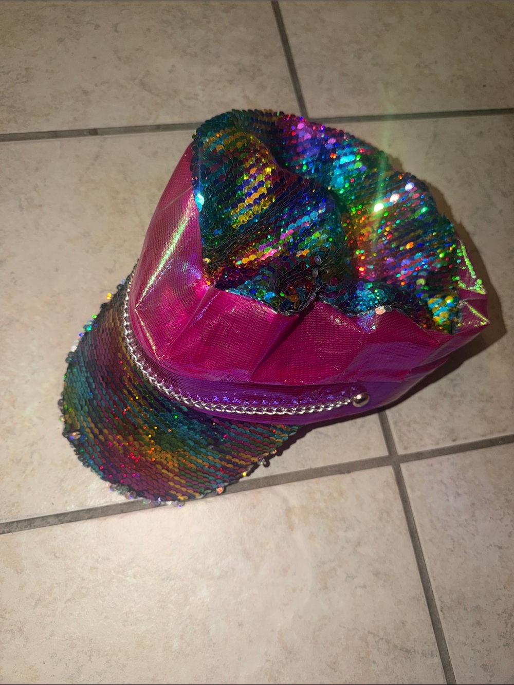 Sequin Cap 🧢